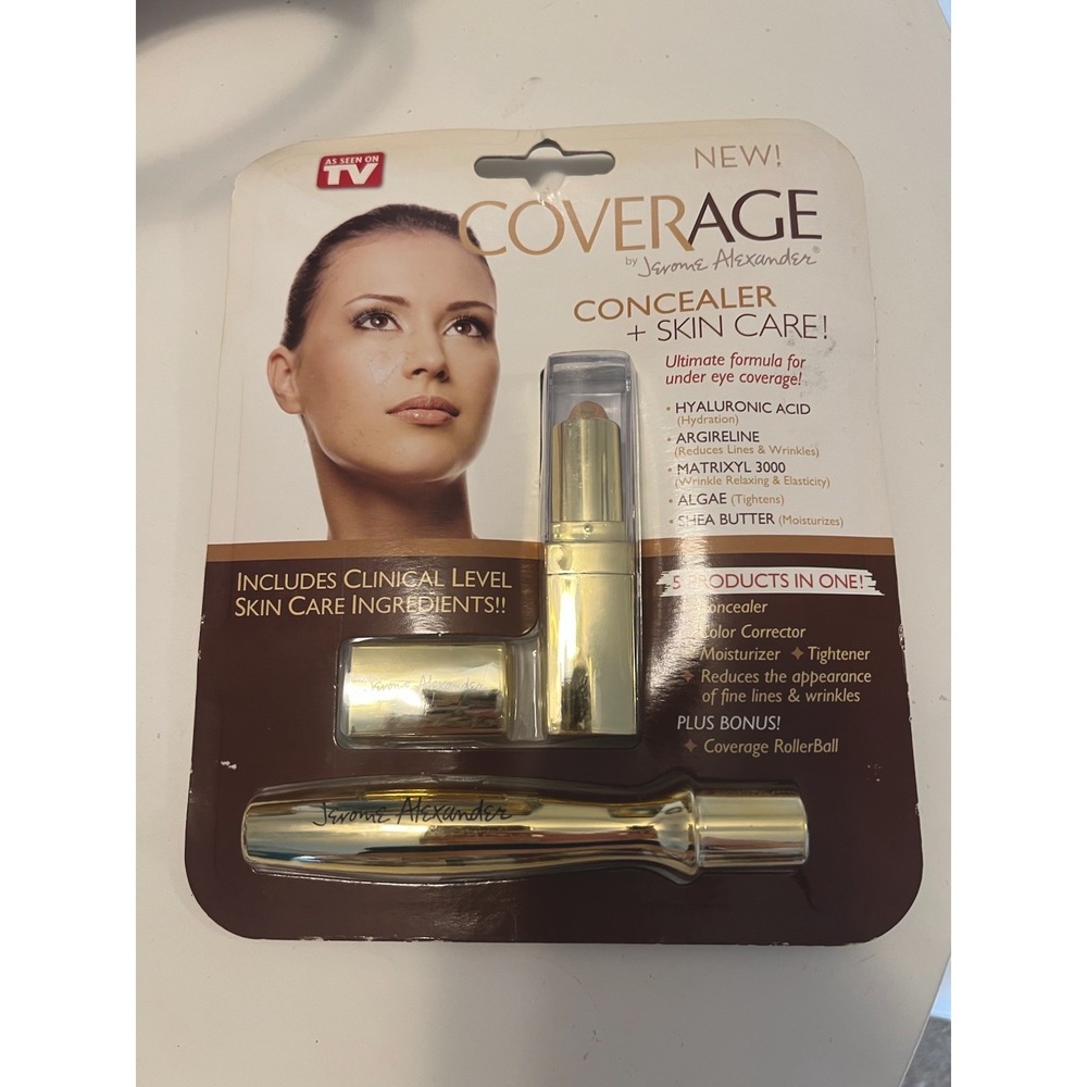 Jerome Alexander Concealer + Skin Care Ultimate Formula Eye Coverage NEW‎